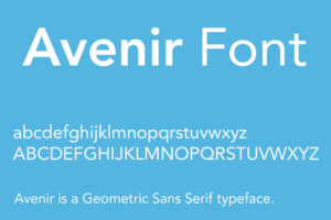 Avenir Font Free Download