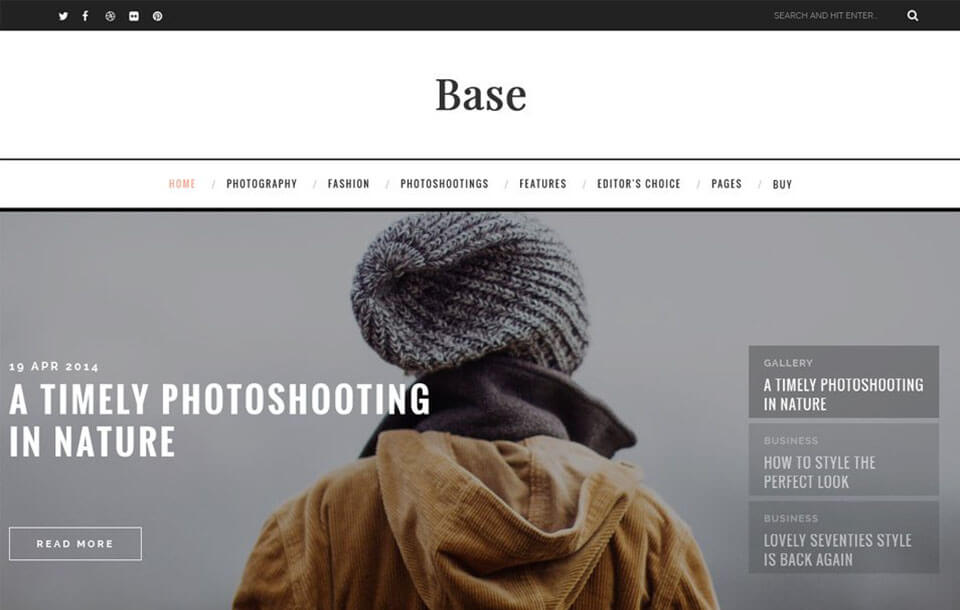 Base Best Free Responsive Blogger