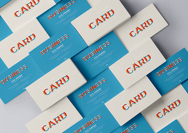 Business Card Mock Up PSD2