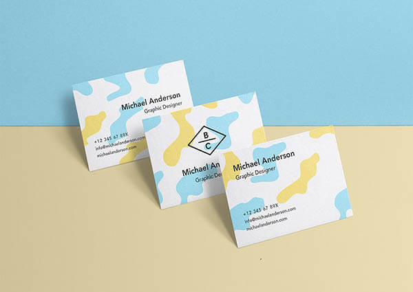 Business Card Mockup PSD 5