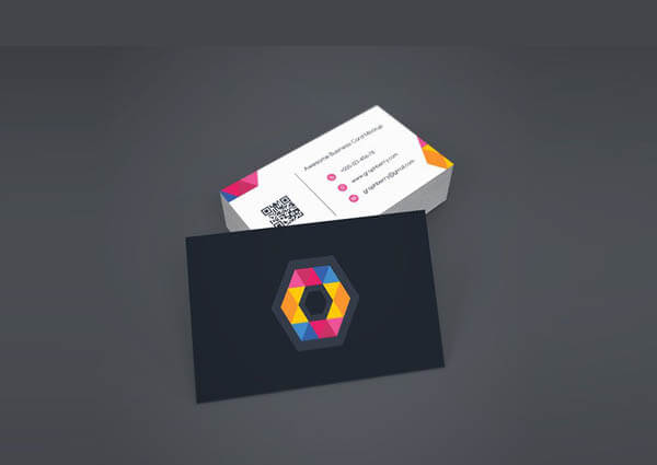 Business Card Mockup PSD4