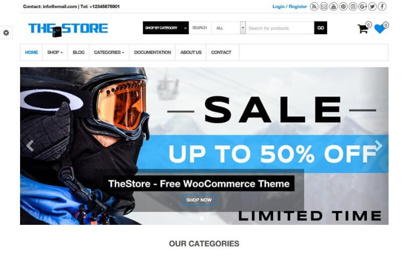 50+ Best Free eCommerce WordPress Themes 2021 cheap ecommerce wordpress themes 1 1