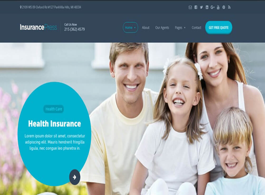 Close Insurance WordPress