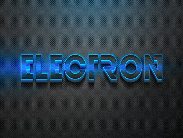 Electron Photoshop Text Style