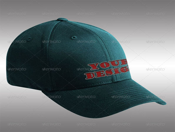 Embroidered Best Free Cap PSD