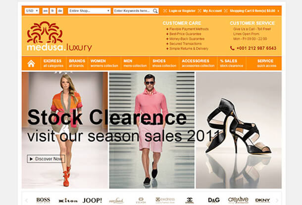 Exdress Best Responsive Magento