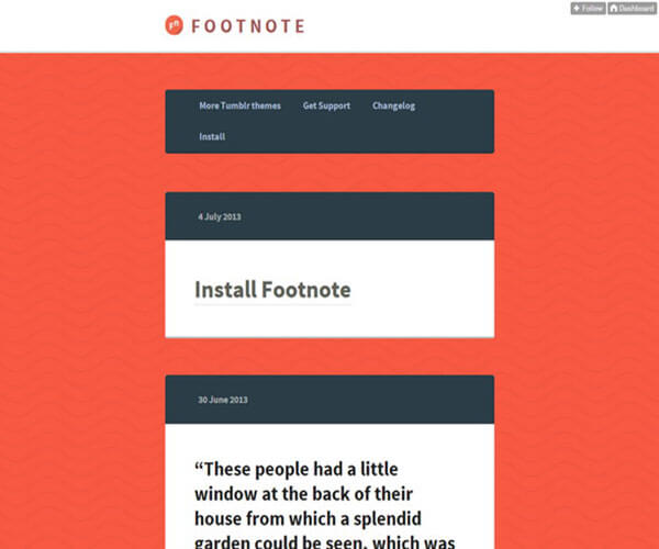 Footnote Free Responsive