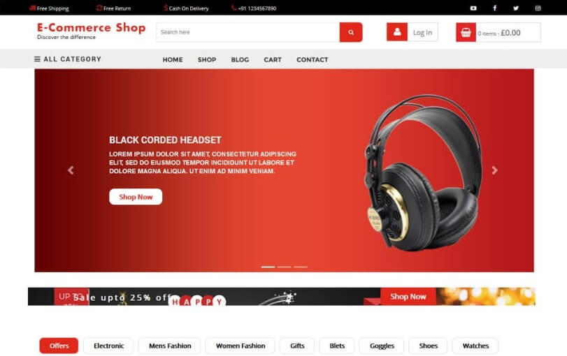 free ecommerce themes 3