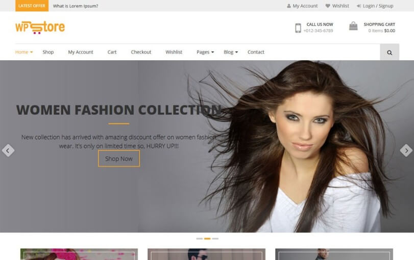 free ecommerce themes