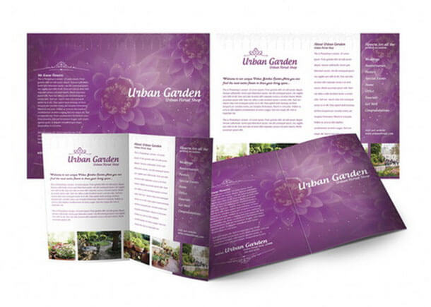 Free Gardening Brochure Template