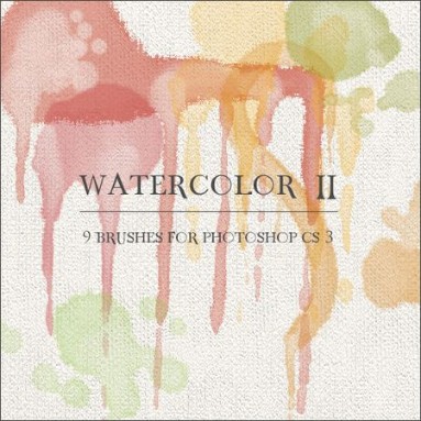 free watercolor brushes illustrator 3