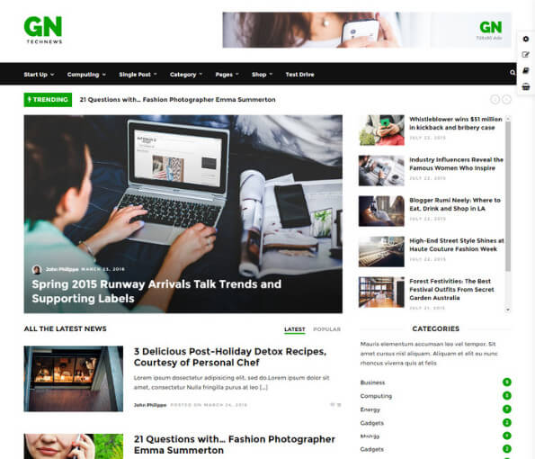 free wordpress magazine themes 2