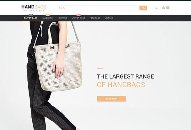 Handbags Responsive Magento