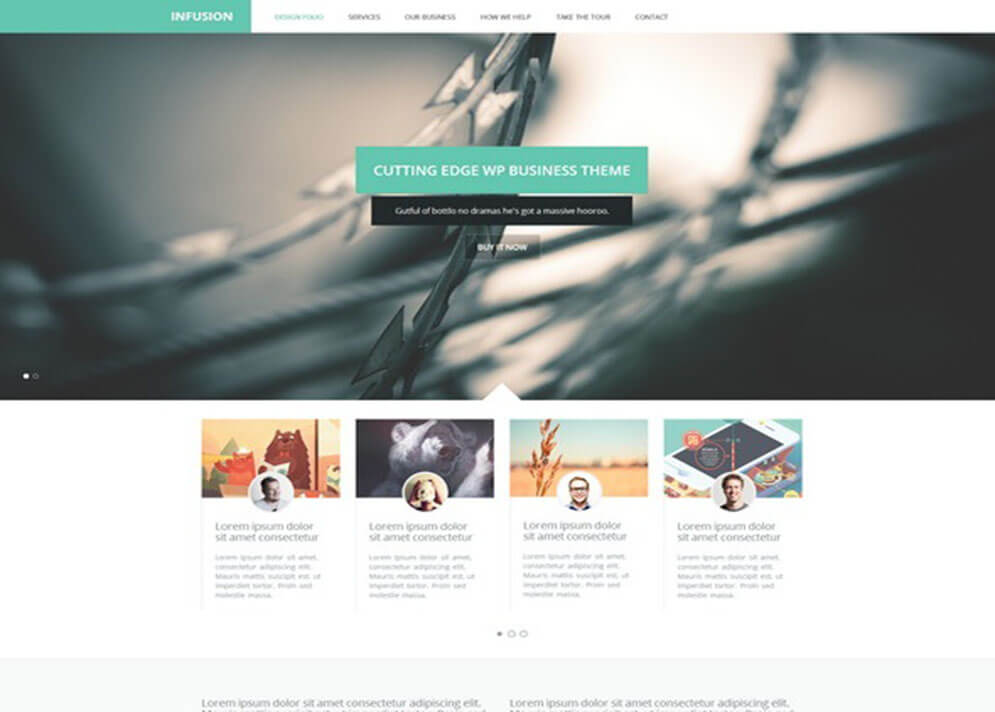 Infusion CSS3 Website 1