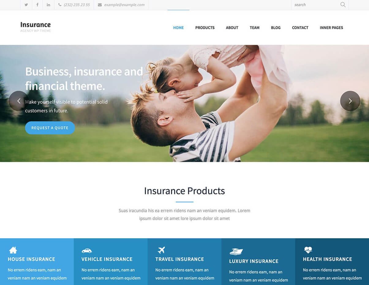 Insurance Agency Responsive Insurance