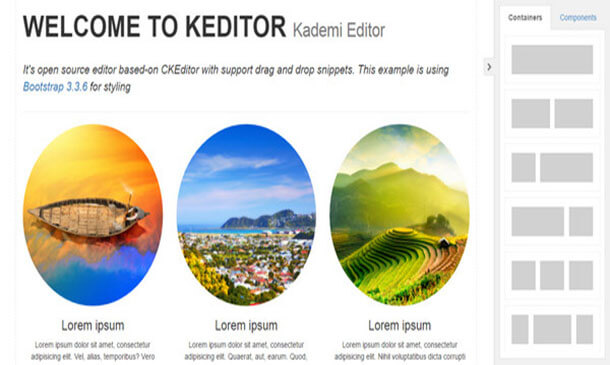 K Editor Free jQuery