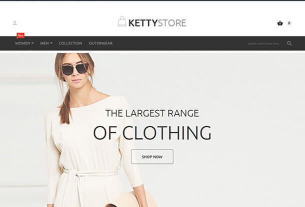 Ketty Store Responsive Magento