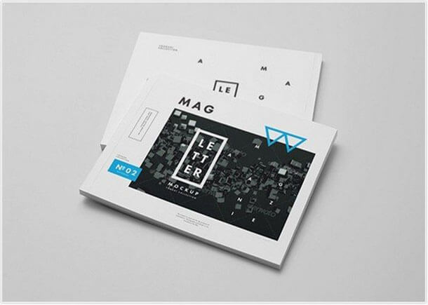 Letter Magazine Best Advertising Brochure