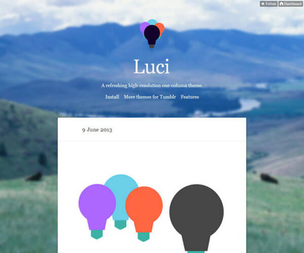 Luci Theme Download