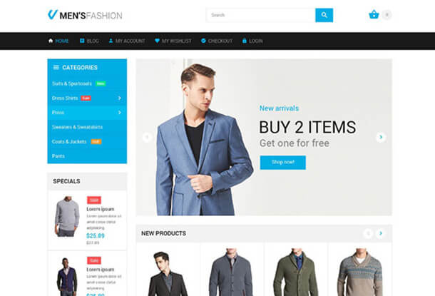 MAsculine Elegance Responsive Magento