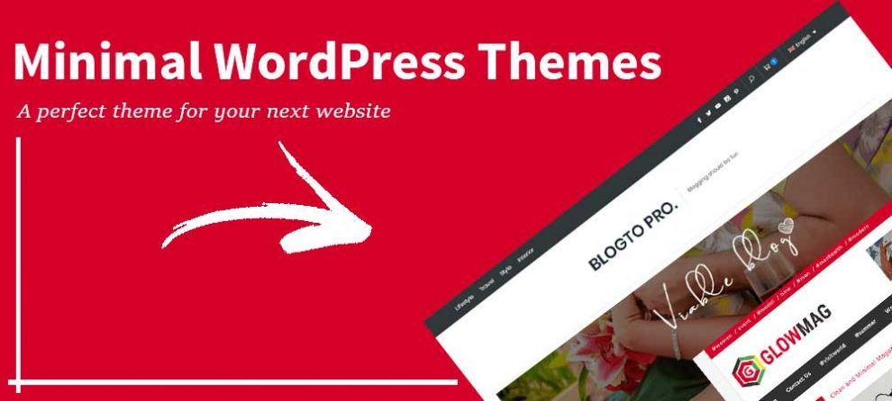 minimal wordpress themes 990x446