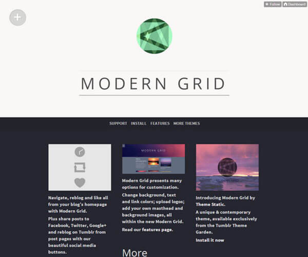 Modern Grid Best Free Responsive