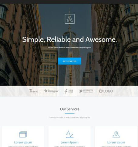 parallax Best Responsive One