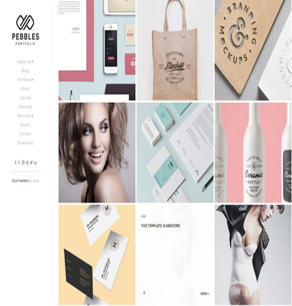 pebbles Free Responsive Blogger Template