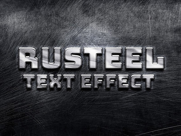 Rusteel Text Style
