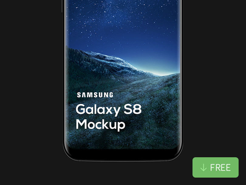S8 Mockup Samsung Galaxy
