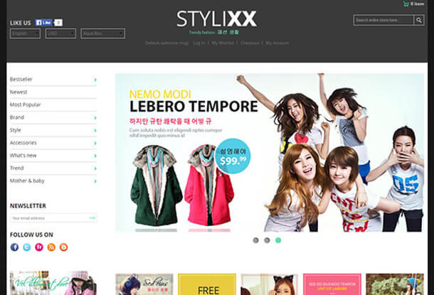 Stylixx Magento Fashion