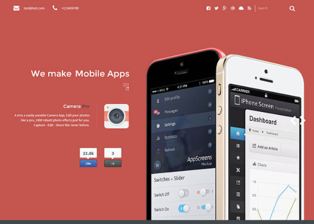 45+ Responsive Technology News WordPress Themes 2021 tech blog wordpress theme free download 4