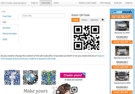 The Online QR Code