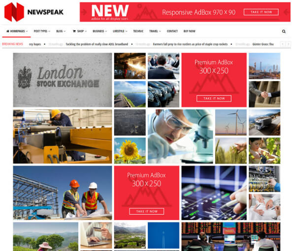 45+ Responsive Technology News WordPress Themes 2021 top 10 best wordpress magazine themes 4