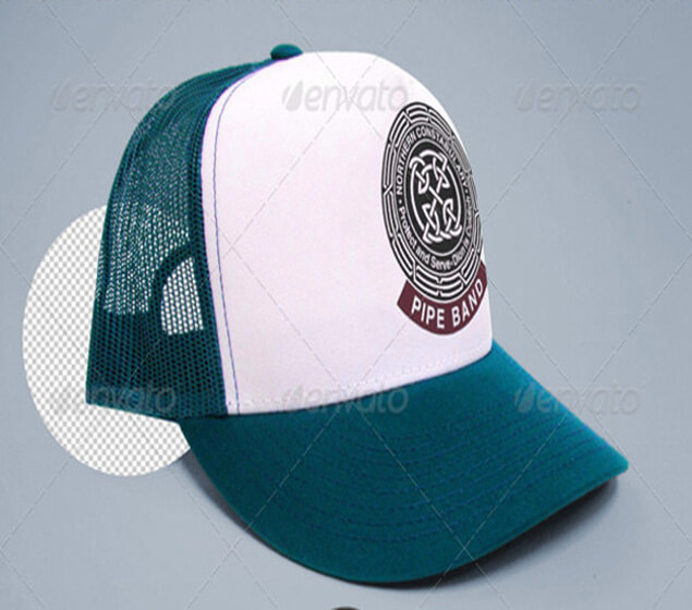 Trucker Cap Photorealistic Mockup Download