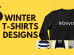 winter t-shirt designs