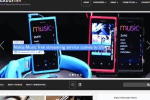 Gadgetry Responsive Magazine WordPress 300x200