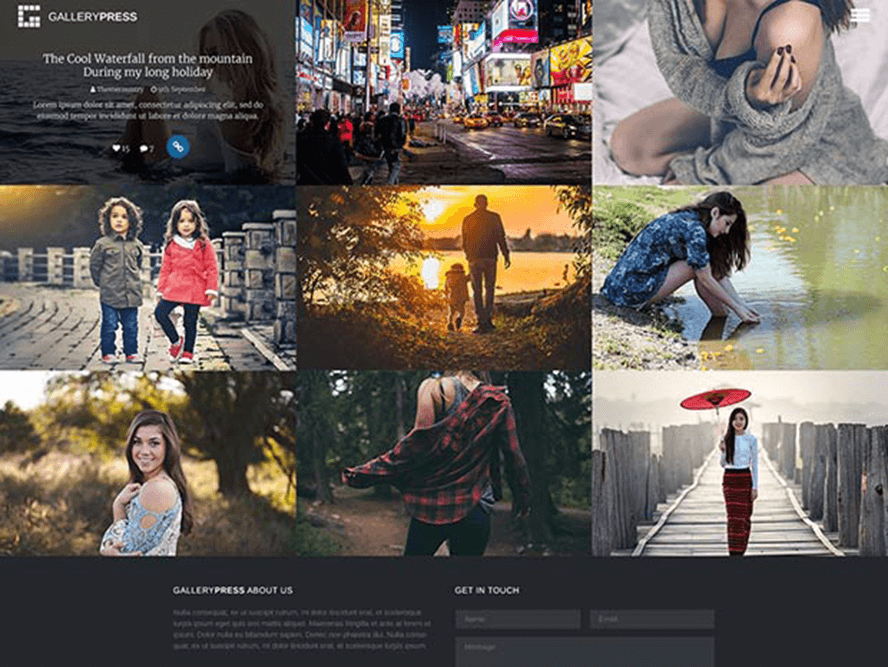 gallerypress ptheme theme Photography WordPress Themes 1