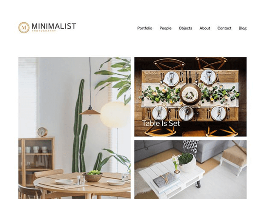 minimalist ptheme Free Photography WordPress Themes 2018 1