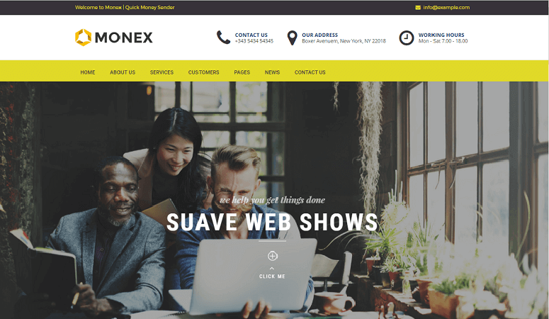 monex Insurance WordPress Theme