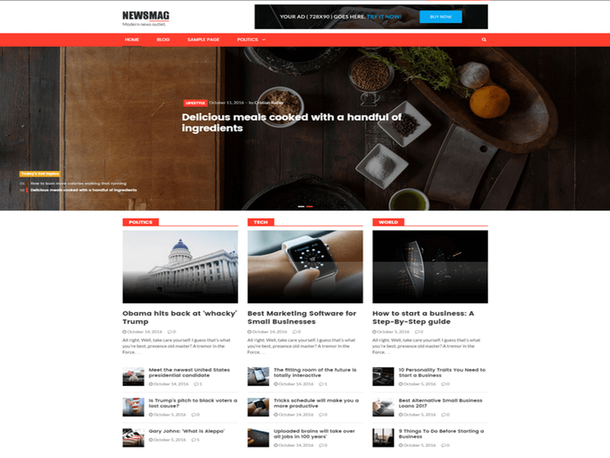 newsmag theme for bloggers Best Responsive Magazine WordPress Theme