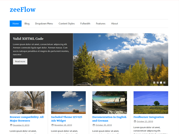 zeeflow theme Magazine WordPress Theme